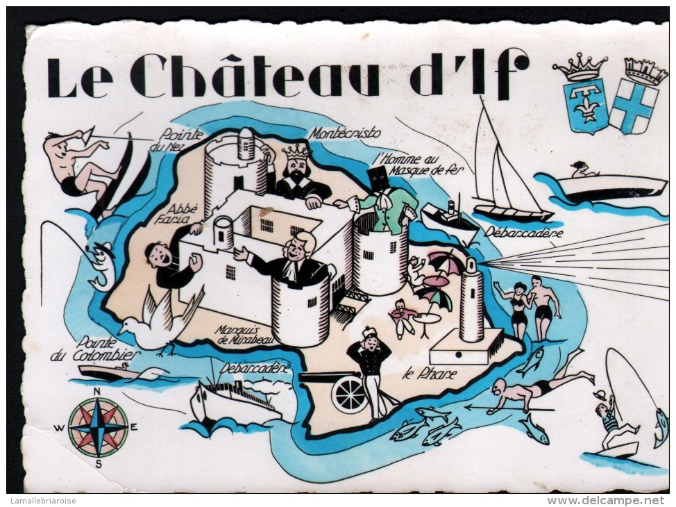 13 - MARSEILLE - LE CHATEAU D'IF