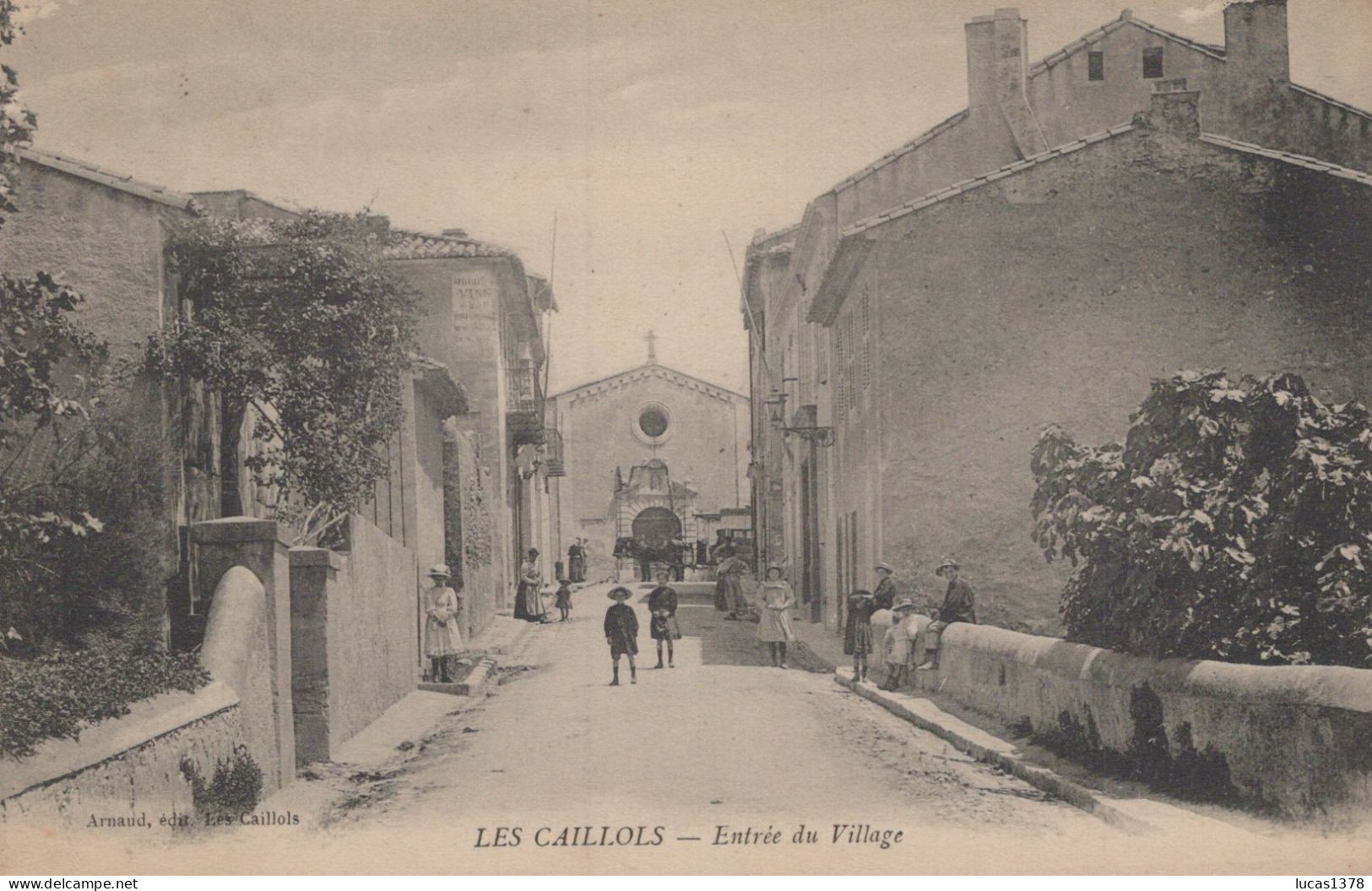 13 / MARSEILLE / LES CAILLOLS /  ENTREE DU VILLAGE