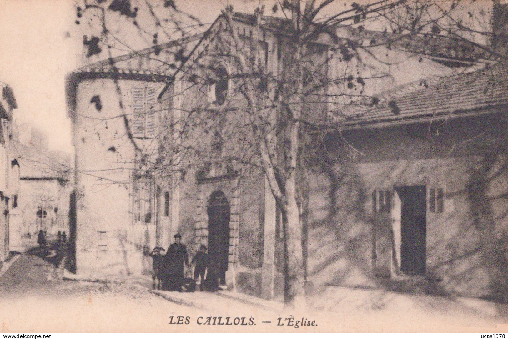 13 / MARSEILLE / LES CAILLOLS / L EGLISE / LE CURE