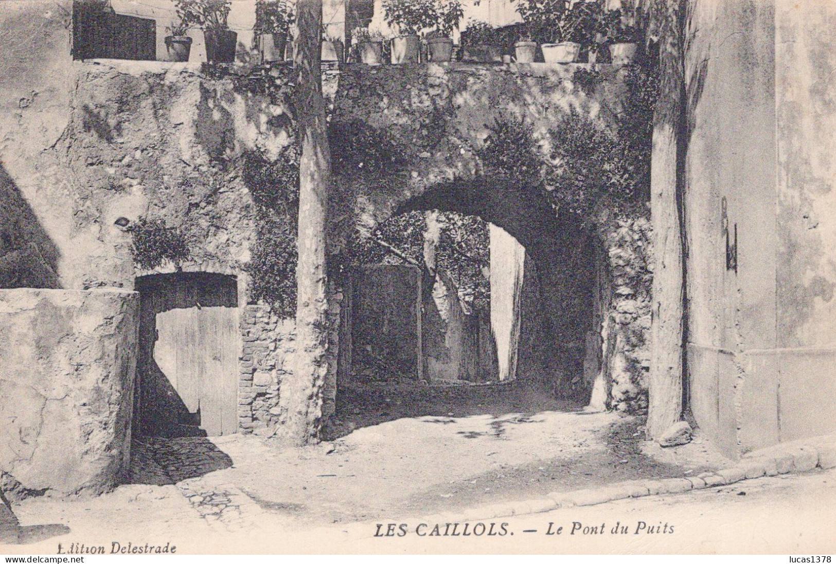 13 / MARSEILLE / LES CAILLOLS / LE PONT DU PUITS