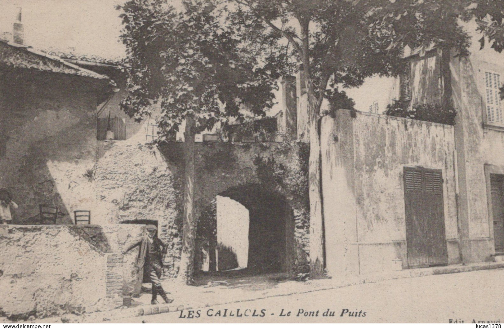 13 / MARSEILLE / LES CAILLOLS / LE PONT DU PUITS / ANIMEE