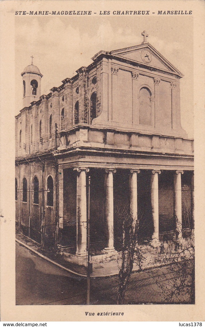 13 / MARSEILLE / LES CHARTREUX / SAINTE MARIE MAGDELEINE / VUE EXTERIEURE