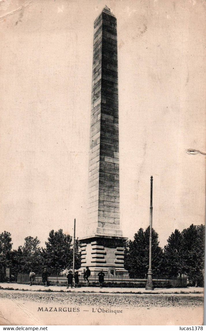 13 / MARSEILLE / MAZARGUES / L OBELISQUE / RARE