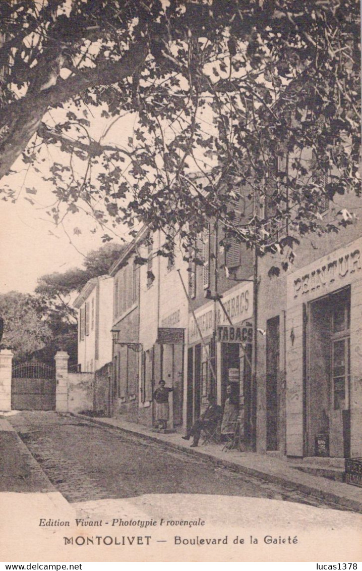 13 / MARSEILLE / MONTOLIVET / BOULEVARD DE LA GAIETE / COMMERCES
