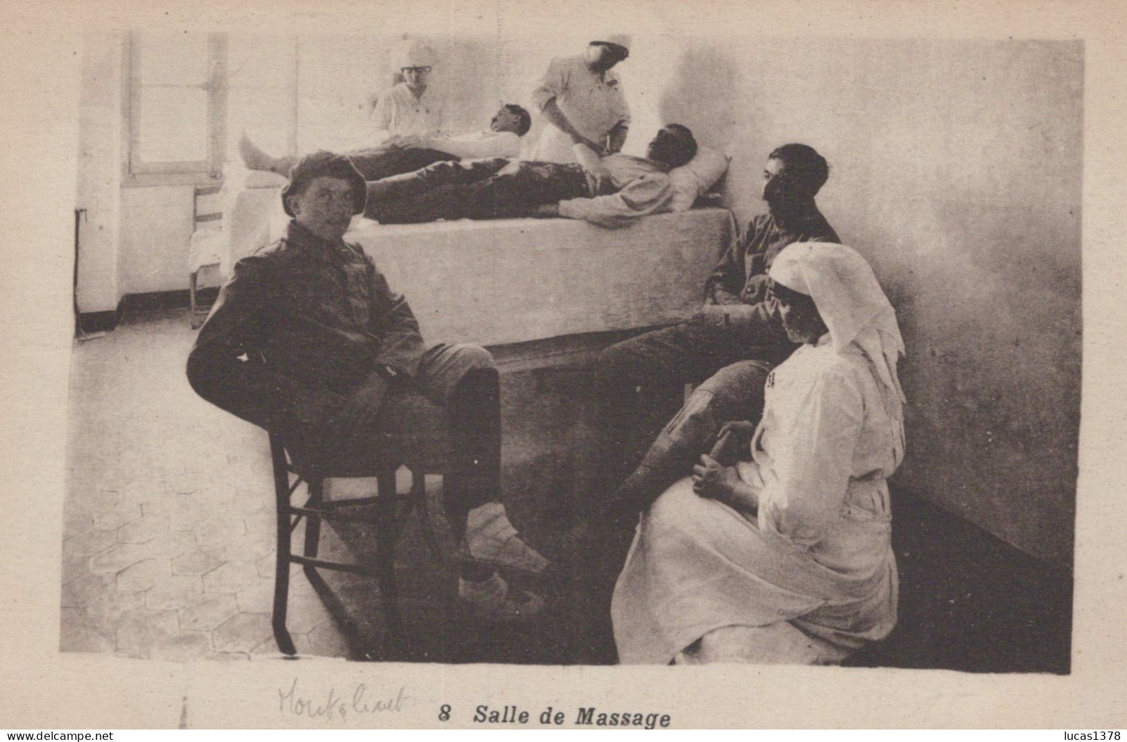 13 / MARSEILLE / MONTOLIVET / HOPITAL AUXILIAIRE N 109 / SALLE DE MASSAGE