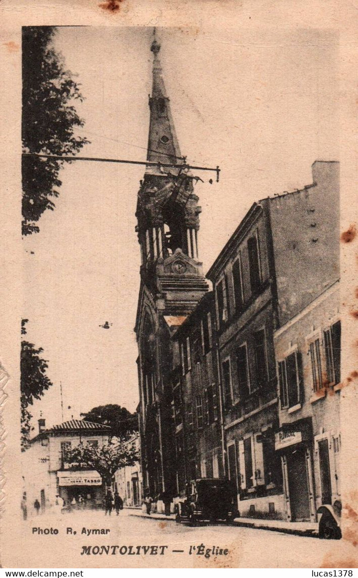 13 / MARSEILLE / MONTOLIVET / L EGLISE / BAR TASSO /