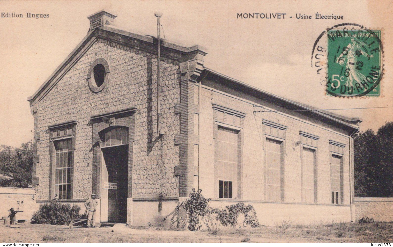 13 / MARSEILLE / MONTOLIVET / USINE ELECTRIQUE / RARE