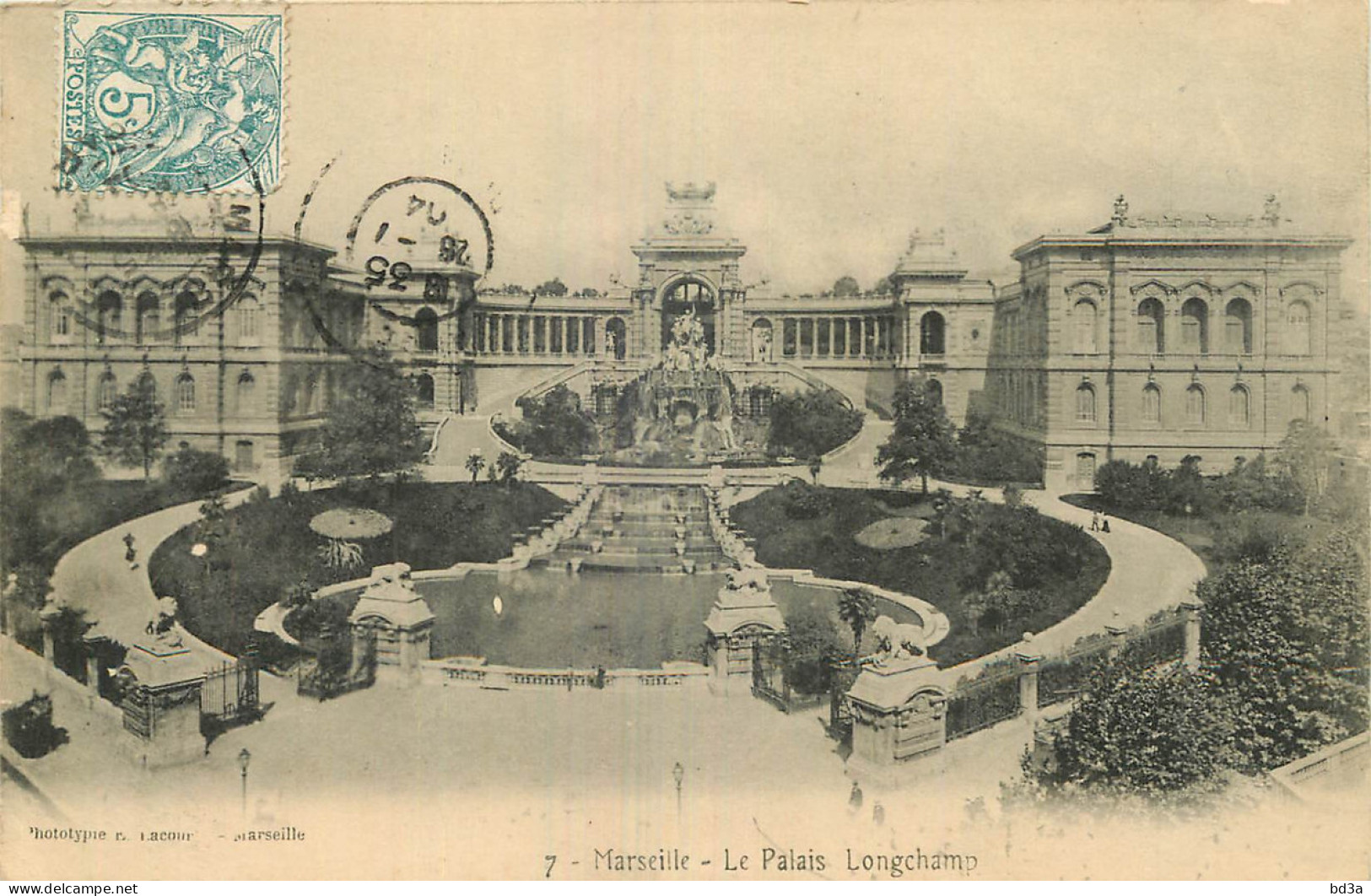 13 - MARSEILLE -  PALAIS LONCHAMP