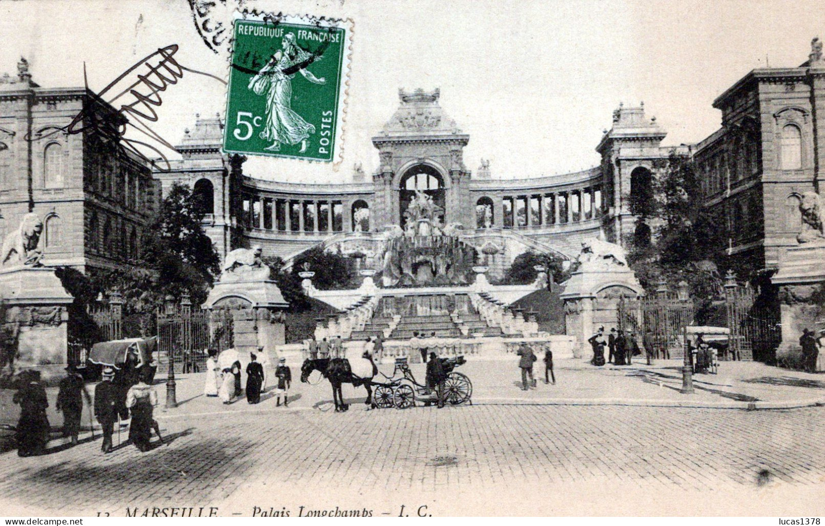 13 / MARSEILLE / PALAIS LONGCHAMPS / EDIT IC 12