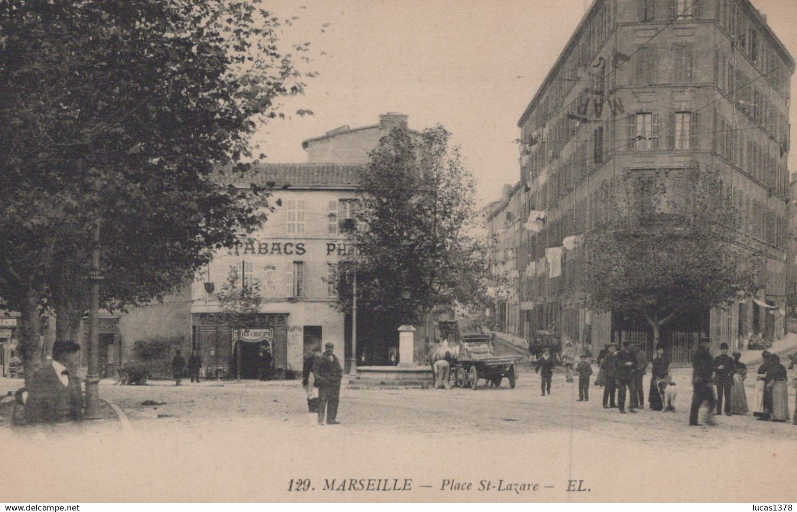 13 / MARSEILLE / PLACE ST LAZARE / EL 129