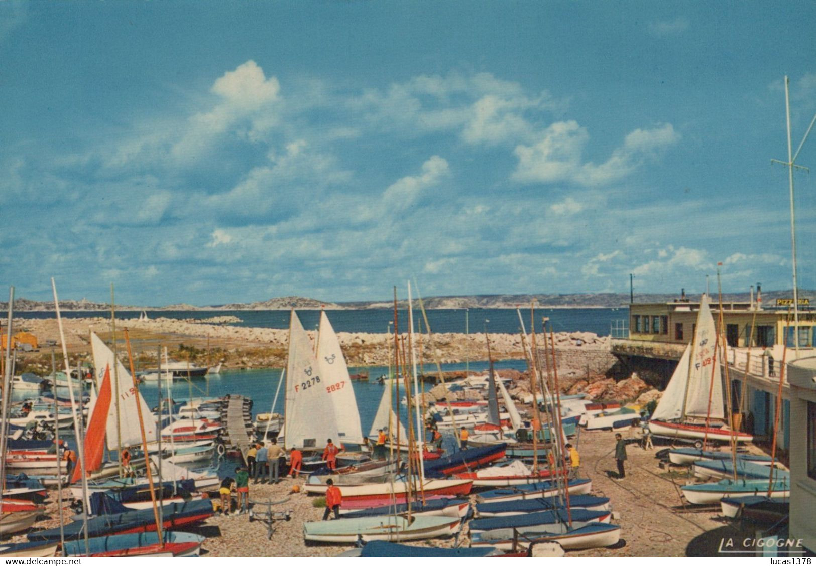 13 / MARSEILLE / POINTE ROUGE / LE CLUB NAUTIQUE