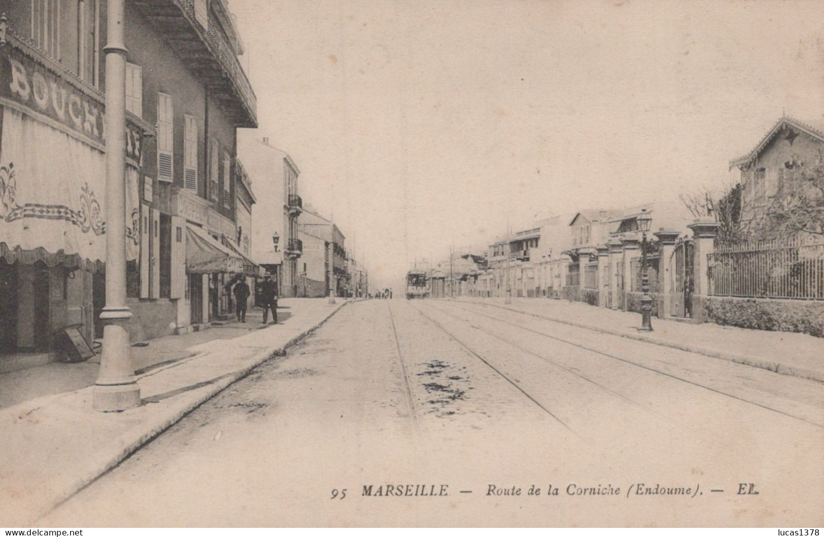 13 / MARSEILLE / ROUTE DE LA CORNICHE / ENDOUME/ EL 55
