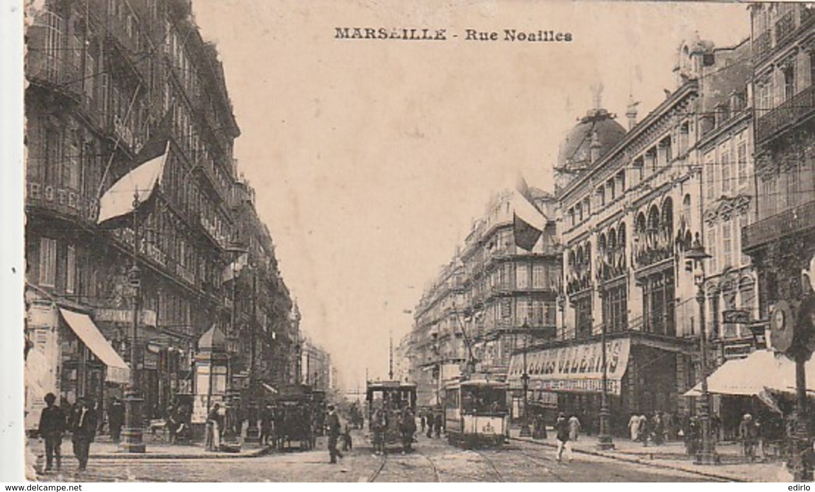 ***  13  ***  MARSEILLE rue Noailles  TTB  neuve