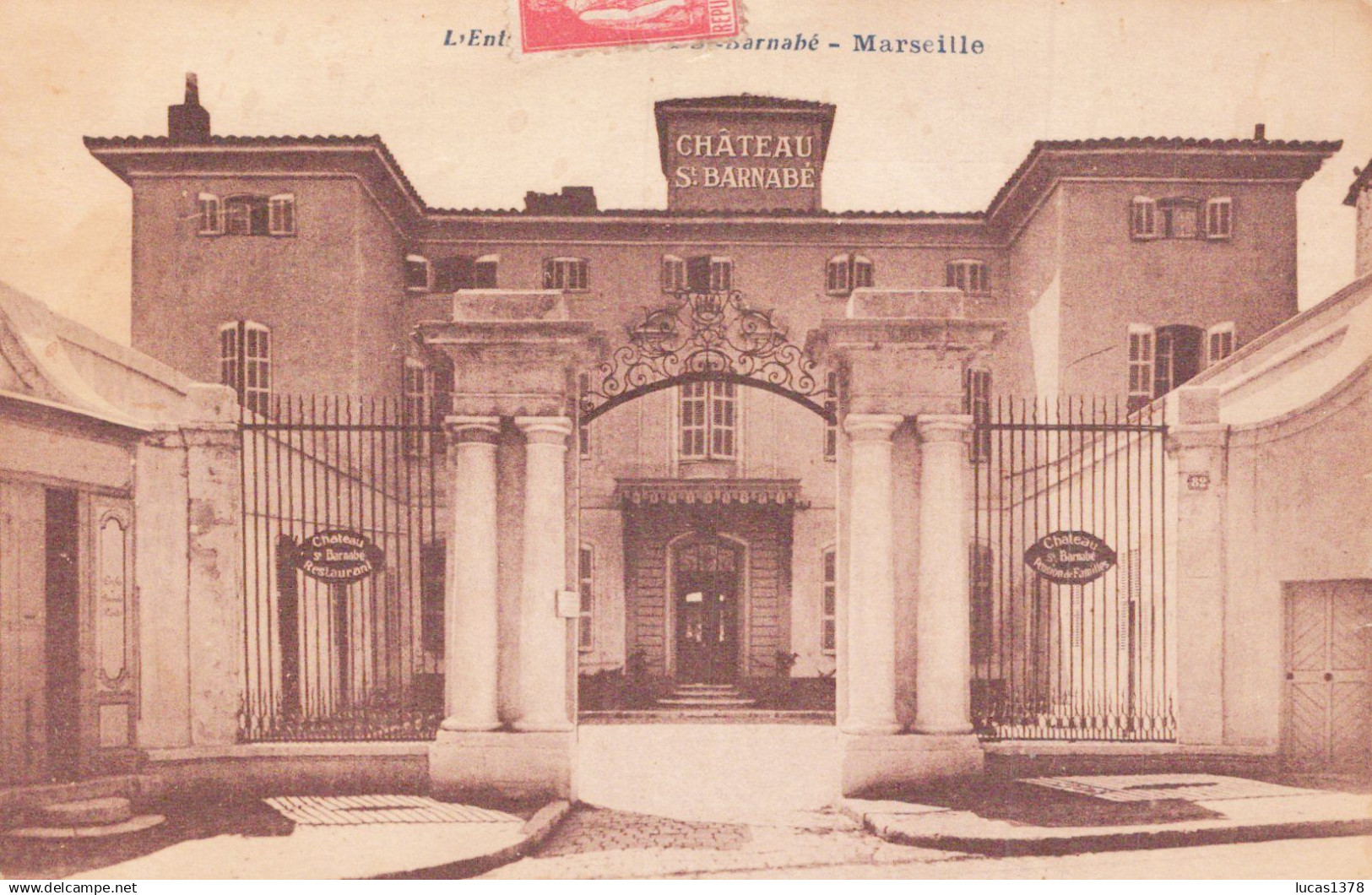 13 / MARSEILLE / SAINT BARNABE / 8 CARTES CHATEAU DE SAINT BARNABE