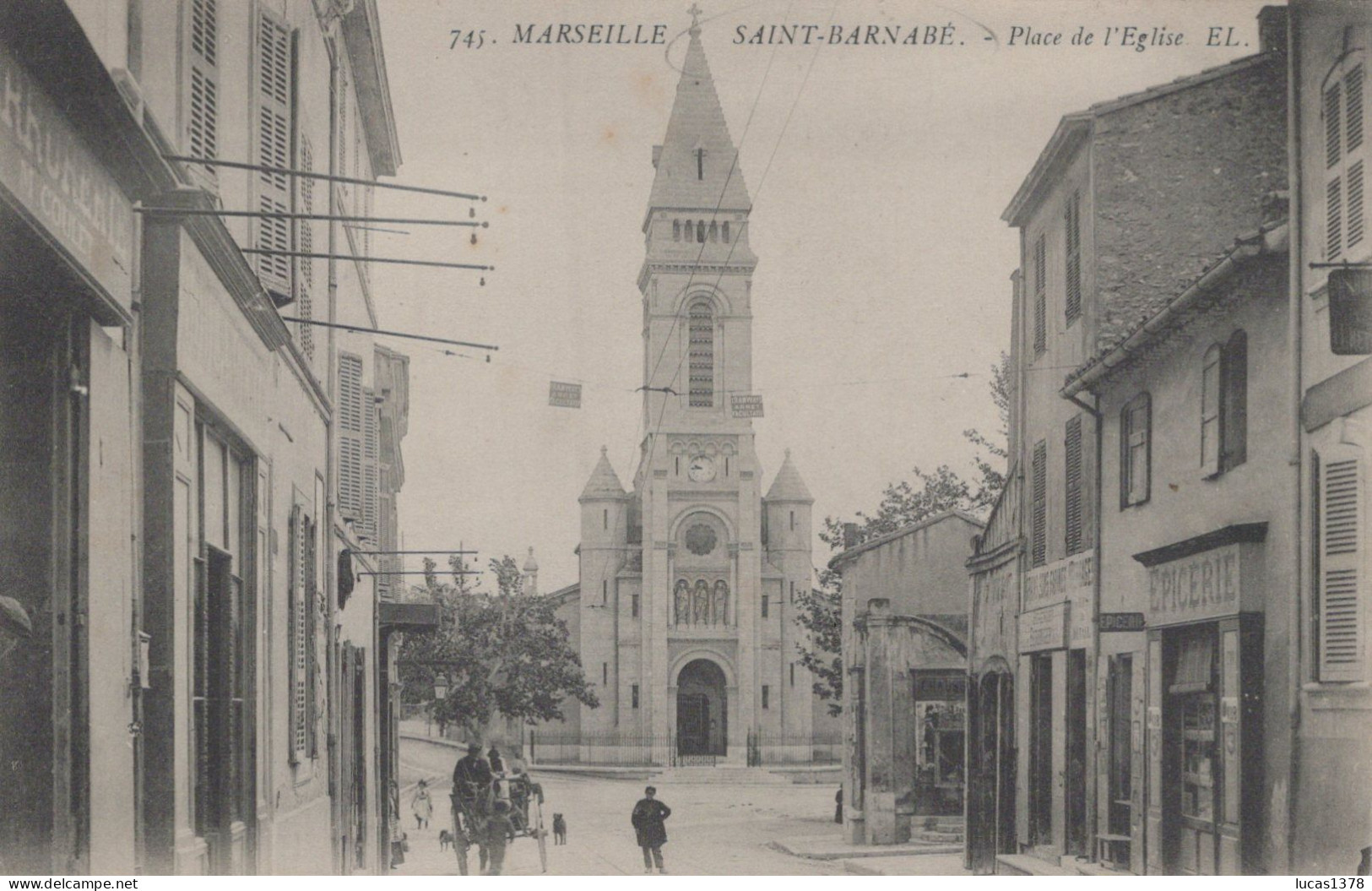 13 / MARSEILLE / SAINT BARNABE / L EGLISE