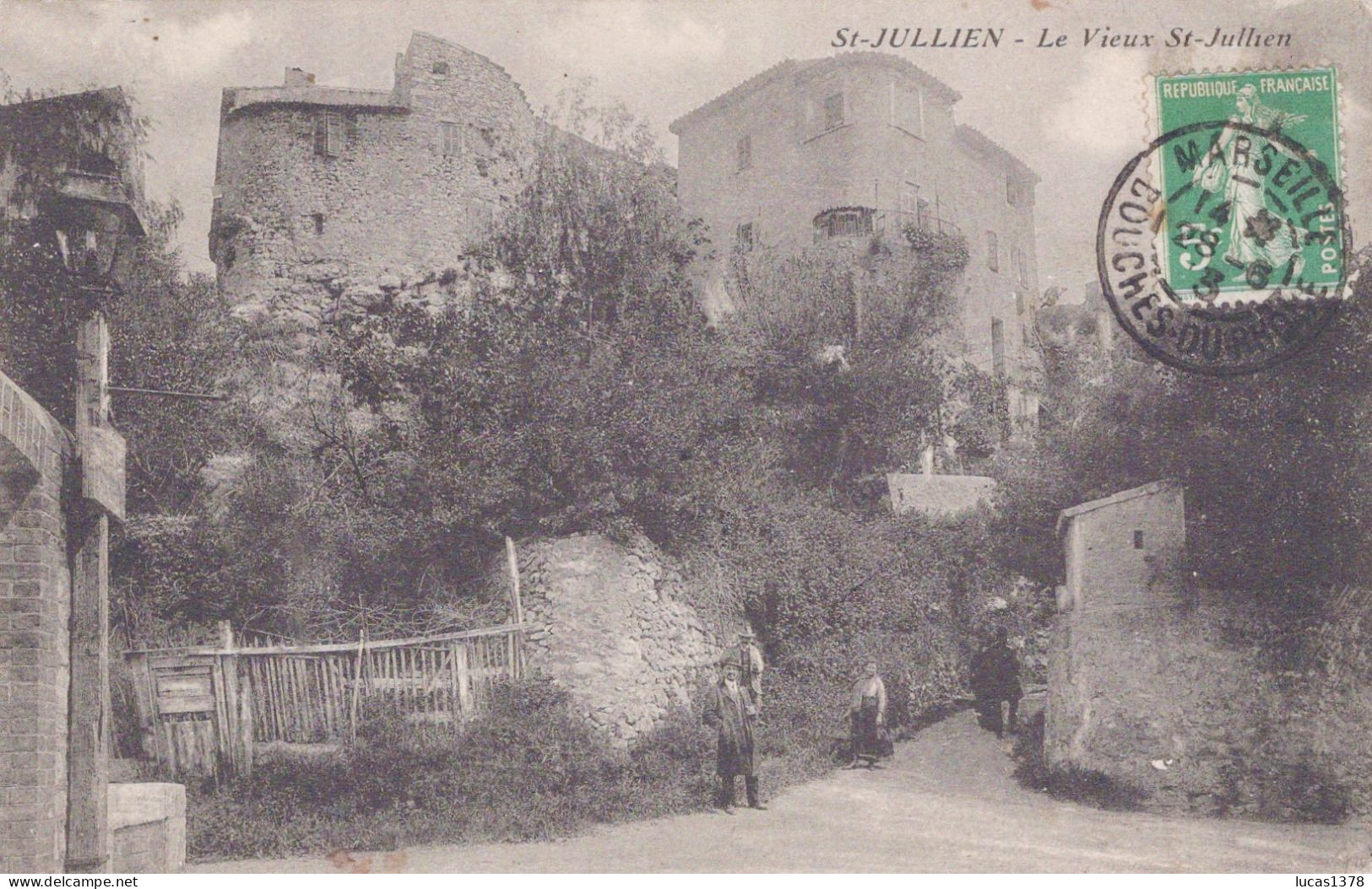 13 / MARSEILLE / SAINT JULIEN / LE VIEUX SAINT JULIEN