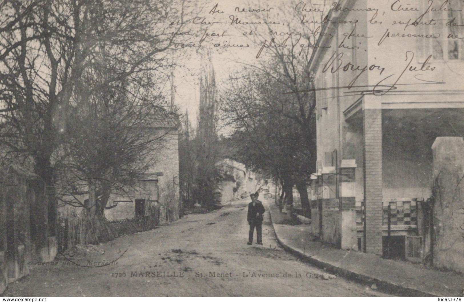 13 / MARSEILLE / SAINT MENET / AVENUE DE LA GARE / GUENDE 1726