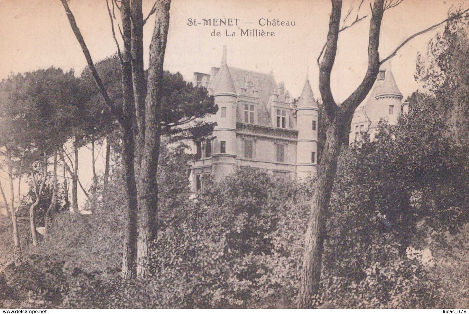 13 / MARSEILLE / SAINT MENET / CHATEAU DE LA MILLIERE
