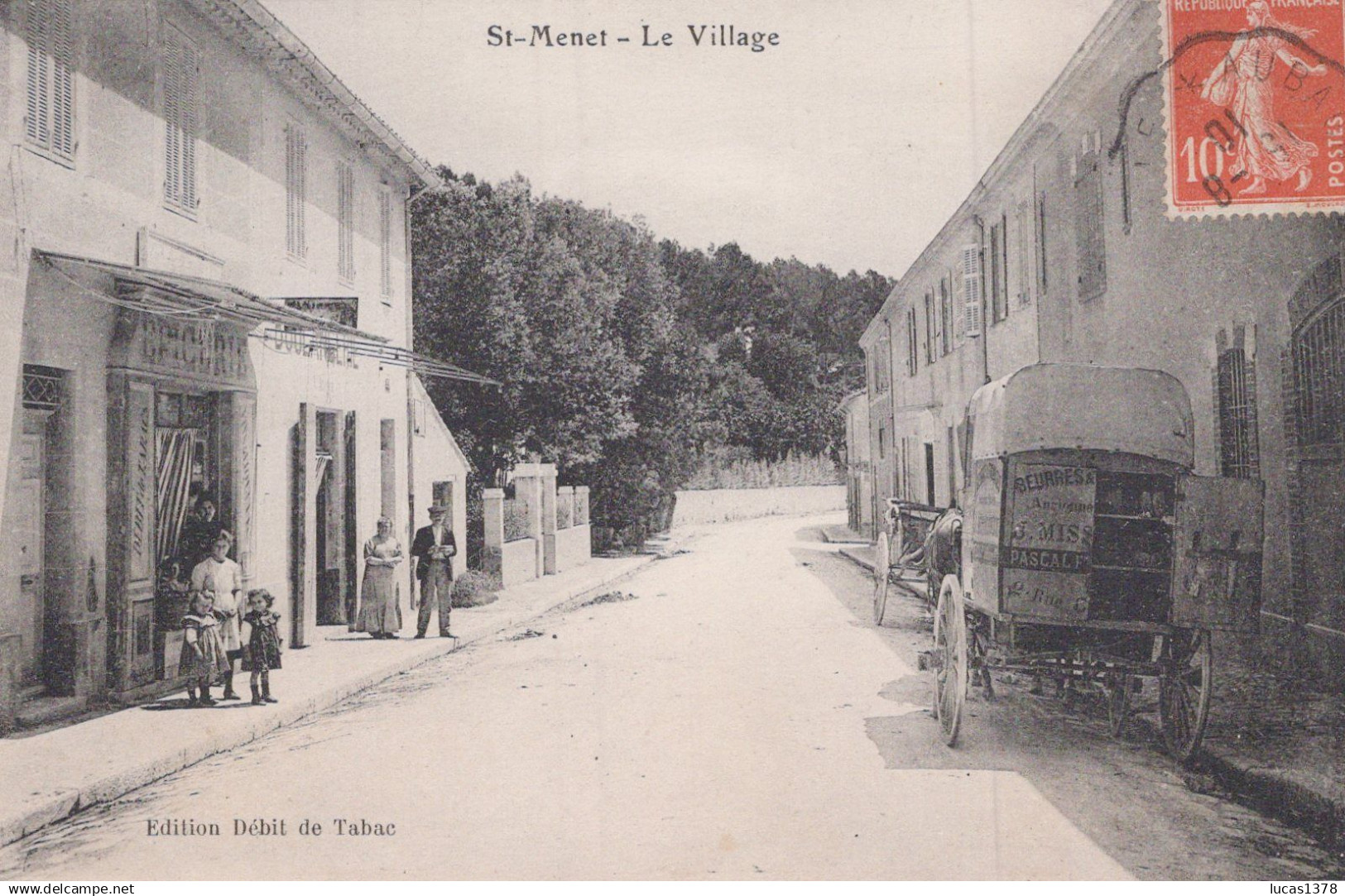 13 / MARSEILLE / SAINT MENET / LE VILLAGE / EDIT RAMPAL / RARE +