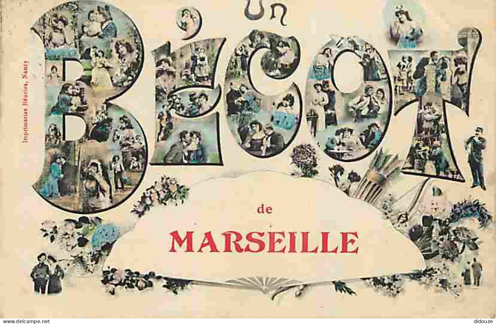 13 - Marseille - Un Becot de Marseille - CPA - Voir Scans Recto-Verso