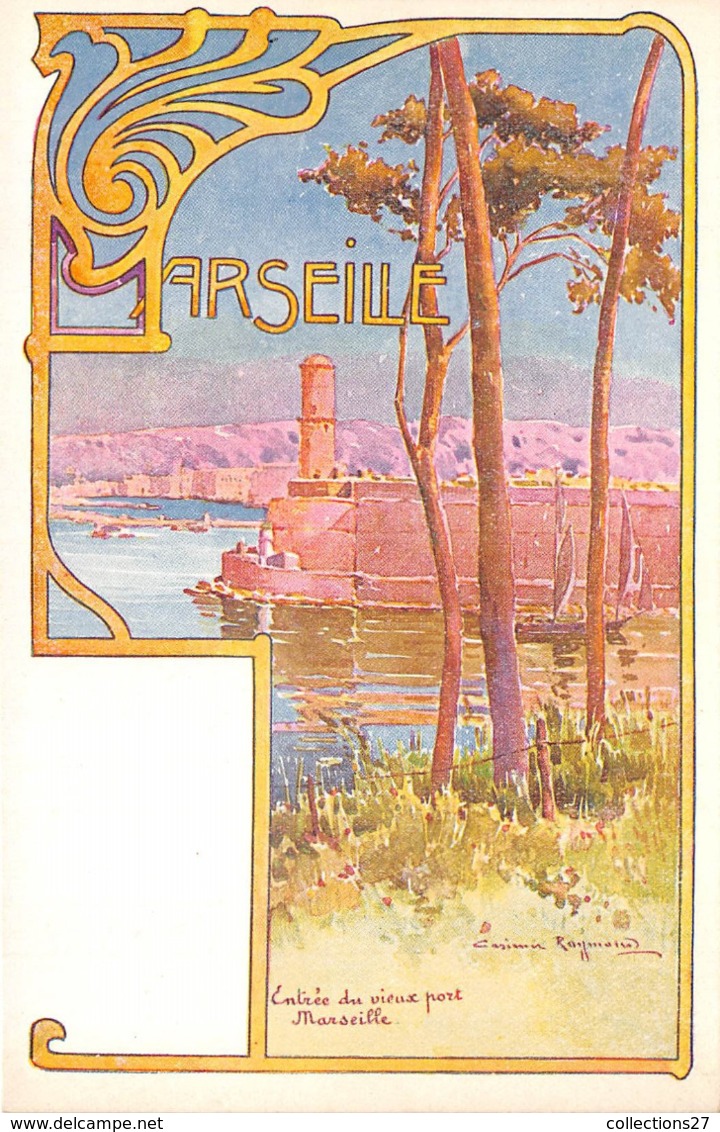 13-MARSEILLES- ENTREE DU VIEUX PORT