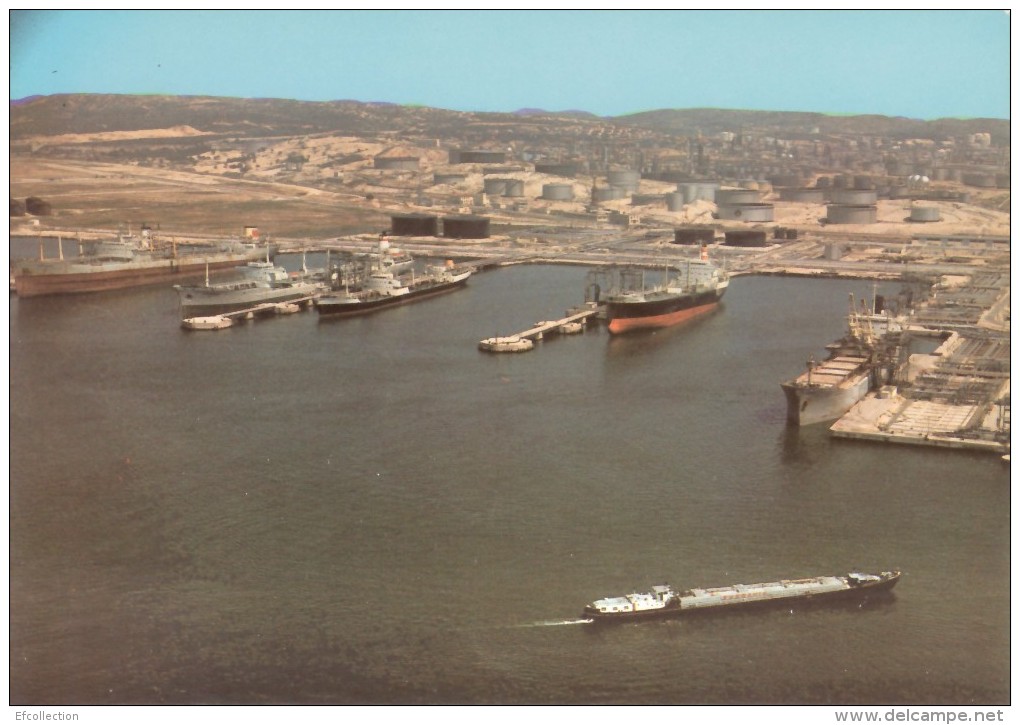 13 PORT DE BOUC PORT DE LAVERA PETROLE PETROLIER HYDROCARBURE INDUSTRIE TRANSPORT MARITIME BATEAU MARTIGUES FOS BERRE