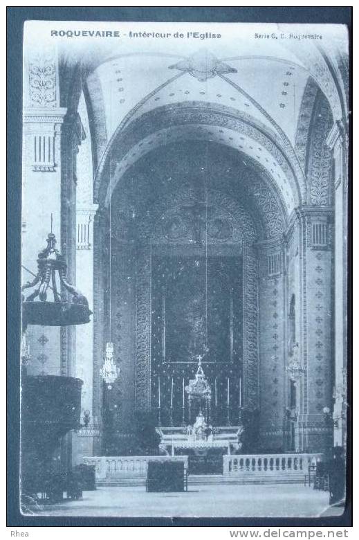 13 Roquevaire ROQUEVAIRE - Intérieur de l'Eglise interieur eglise bouche du rhone chai D13D K13086K C13086C RH003747