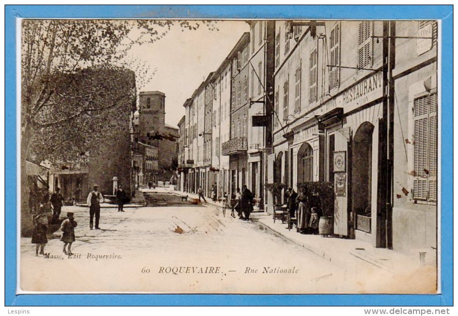 13 - ROQUEVAIRE -- Rue Nationale