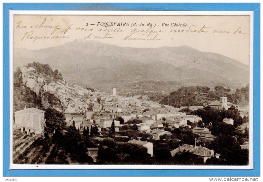 13 - ROQUEVAIRE -- Vue générale