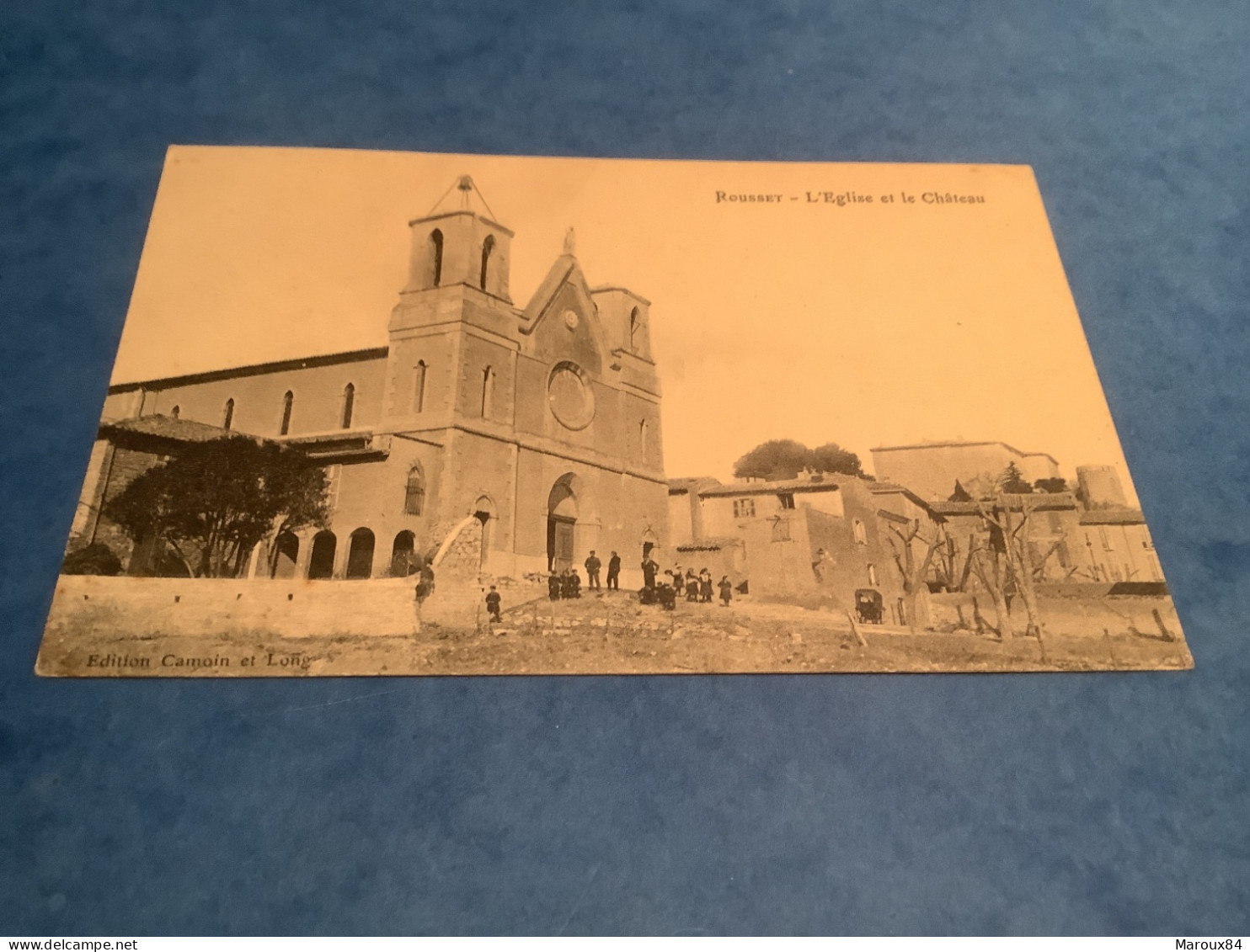 13/ Rousset l’église et le château