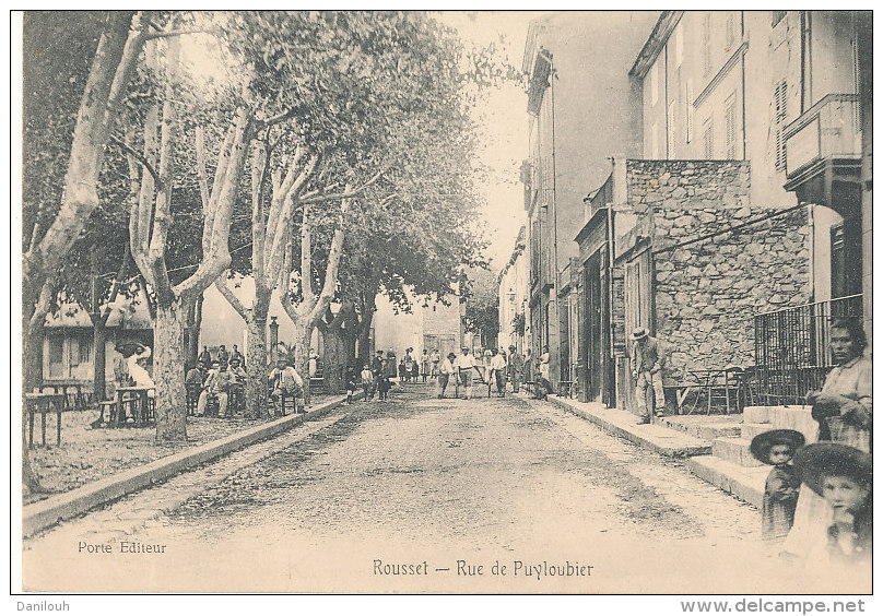 13 // ROUSSET   rue de Puyloubier  edit Porte