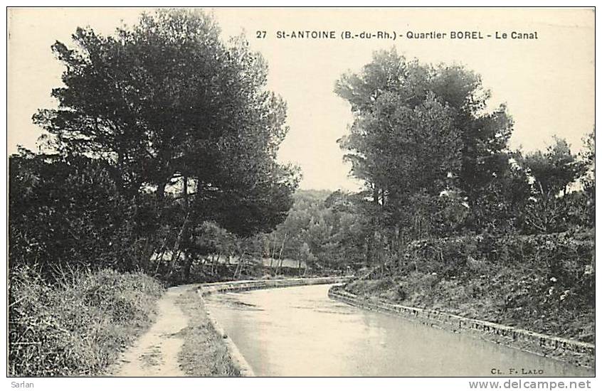 13 , ST ANTOINE , Quartier Borel , Le canal , * 157 19