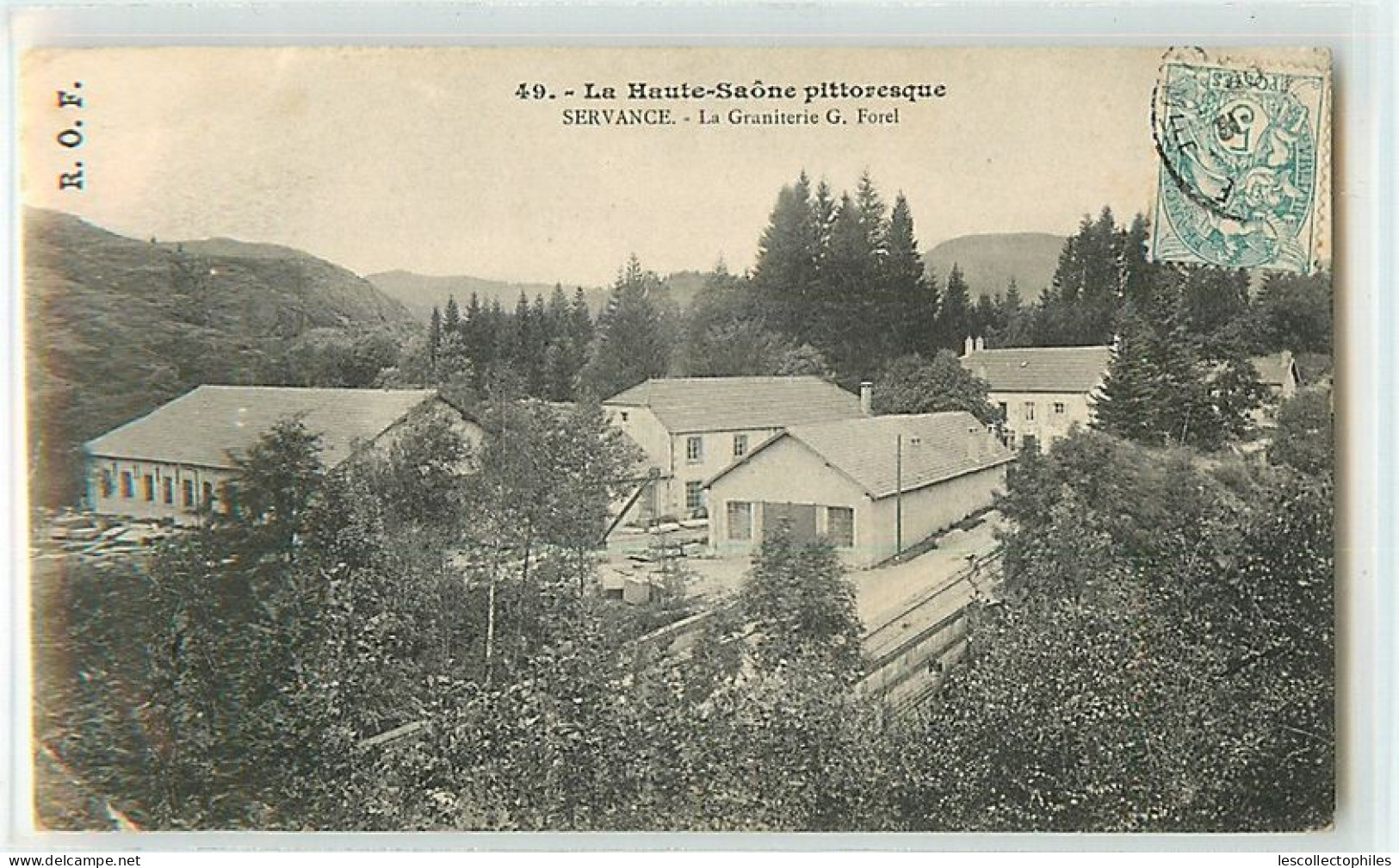 13037 - SERVANCE - LA GRANITERIE G FOREL / LA HAUTE SAONE PITTORESQUE