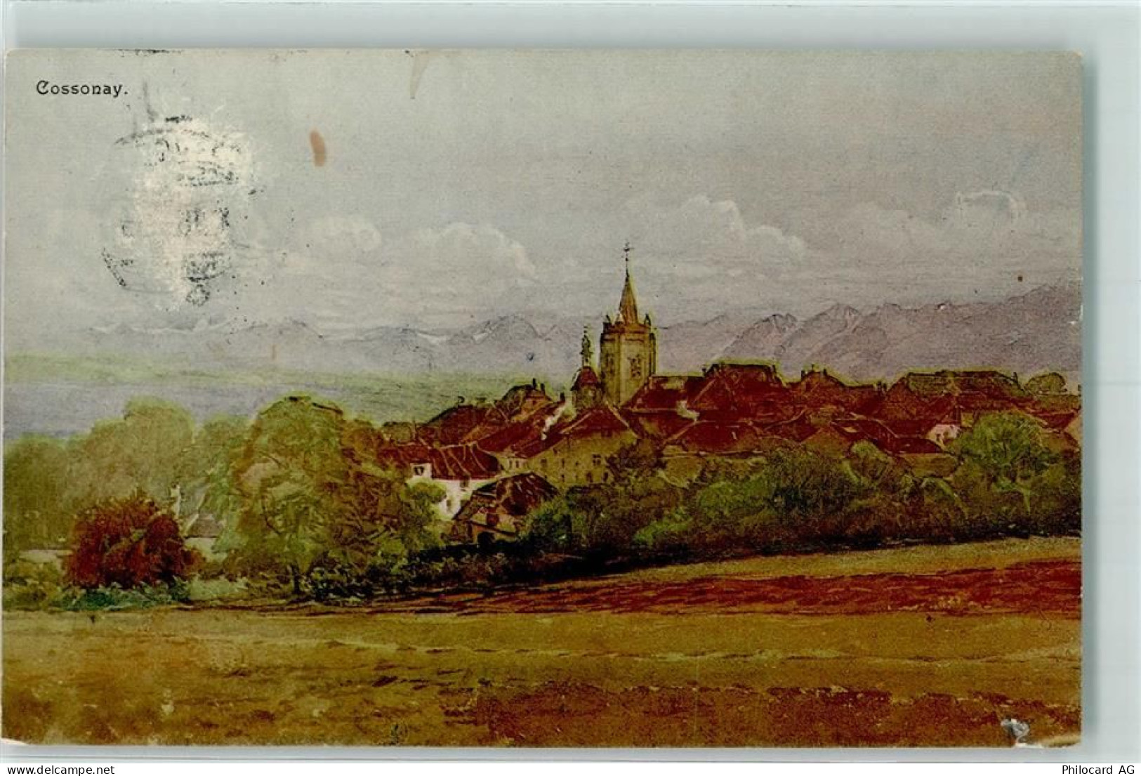 1304 Cossonay-Ville 1916 Gebrauchsspuren - 10301993