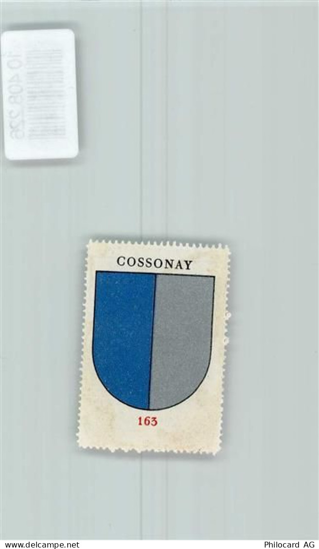 1304 Cossonay-Ville - Vignette Wappen Kaffee Hag ca 1920-1940 - 10408226