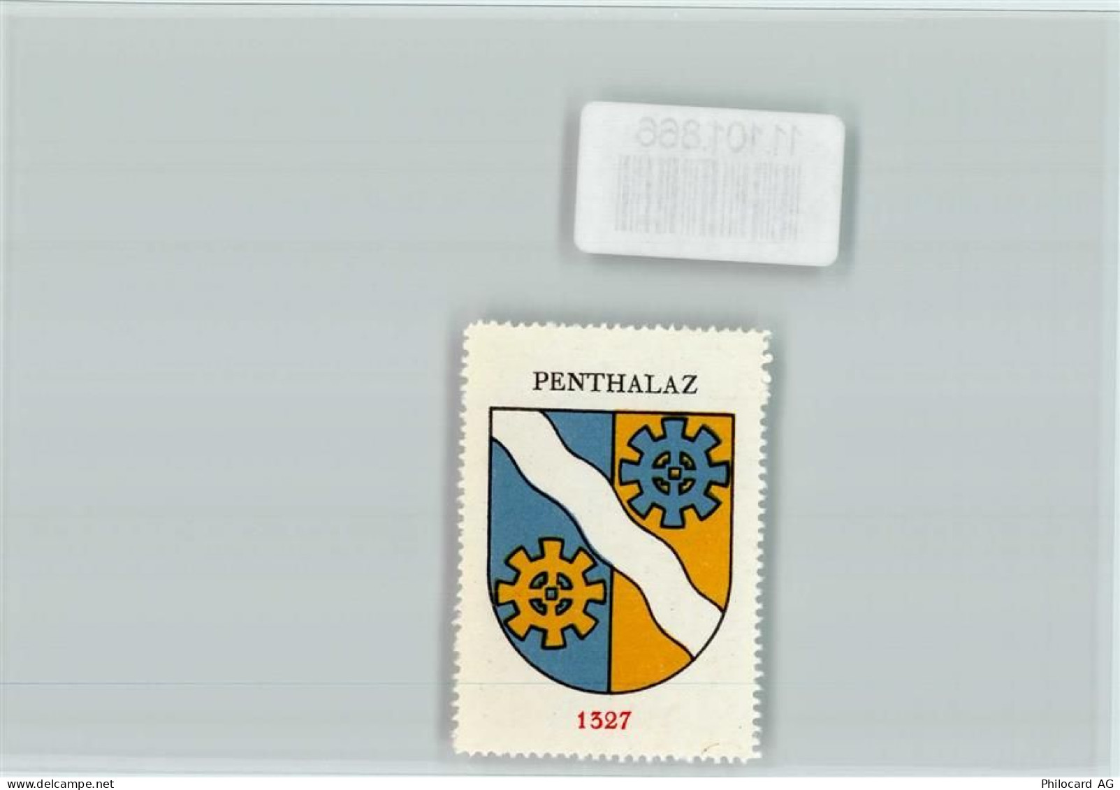 1305 Penthalaz Cossonay - Vignette Wappen Kaffee Hag ca 1920-1940 - 11101866