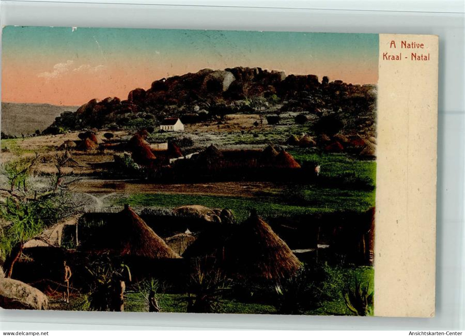 13056502 - Kraal - Natal - Urbevoelkerung,  gute