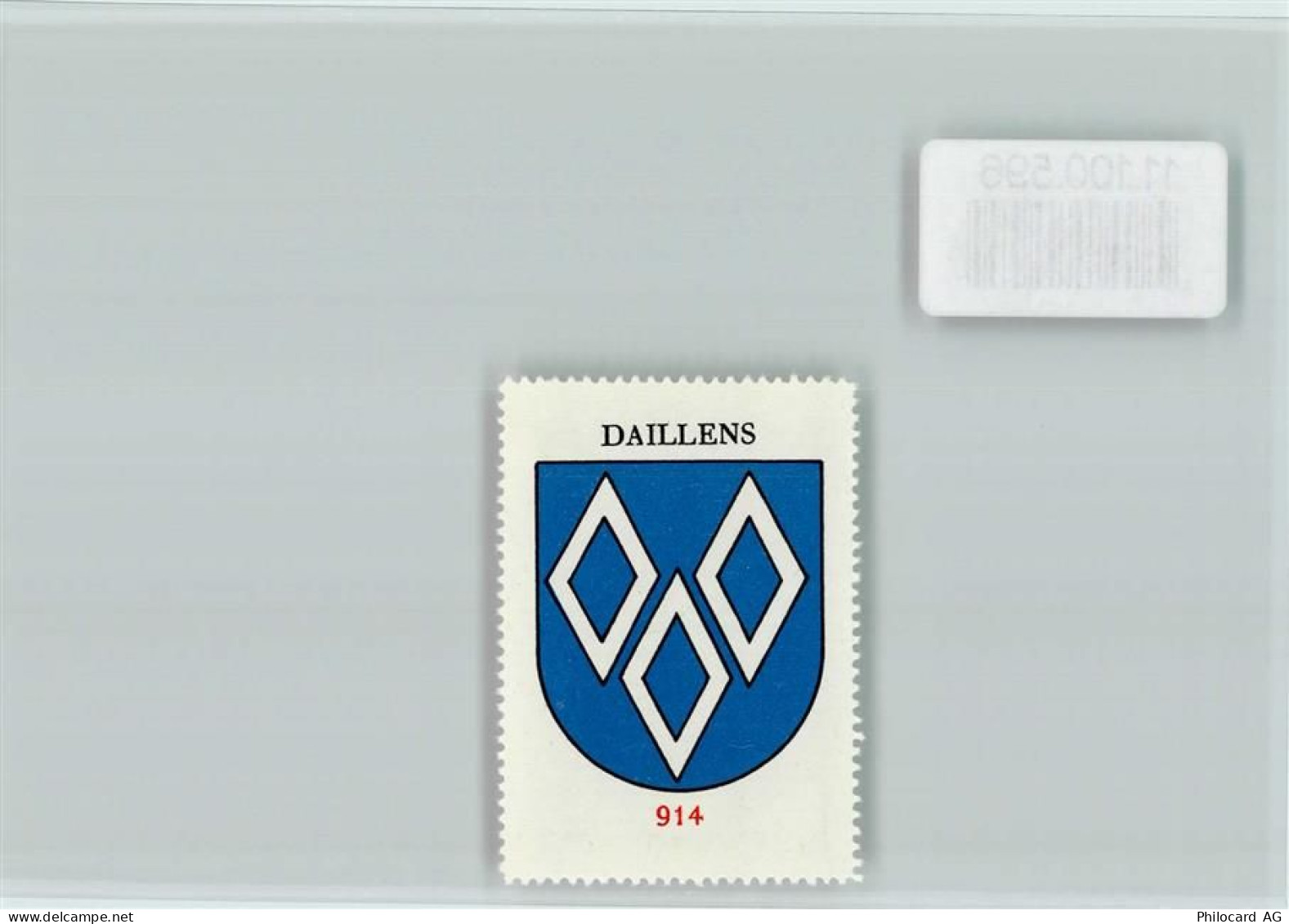 1306 Daillens - Vignette Wappen Kaffee Hag ca 1920-1940 Daillens - 11100596