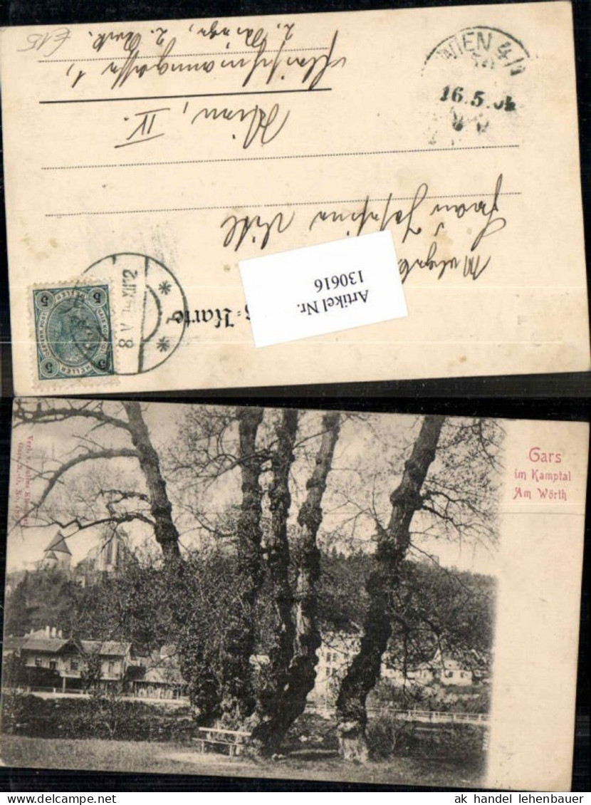 130616,Gars am Kamp Partie am Wörth 1900