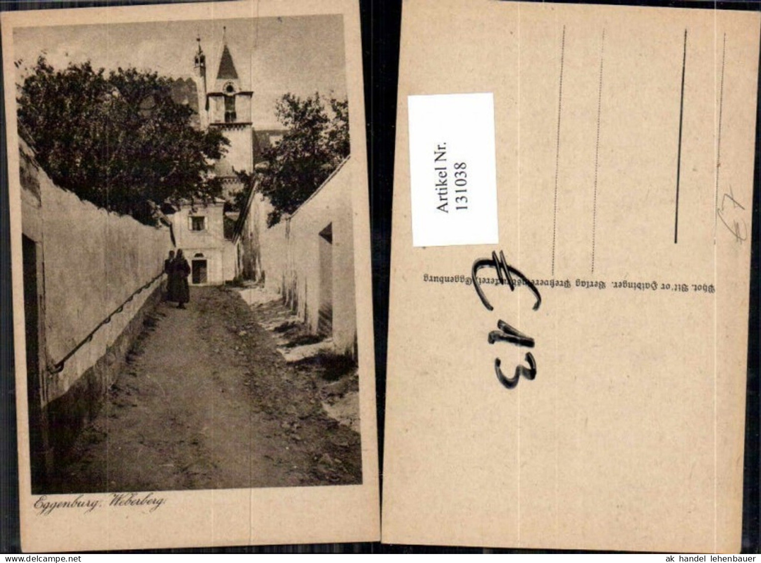 131038,Eggenburg Weberweg Strassenpartie