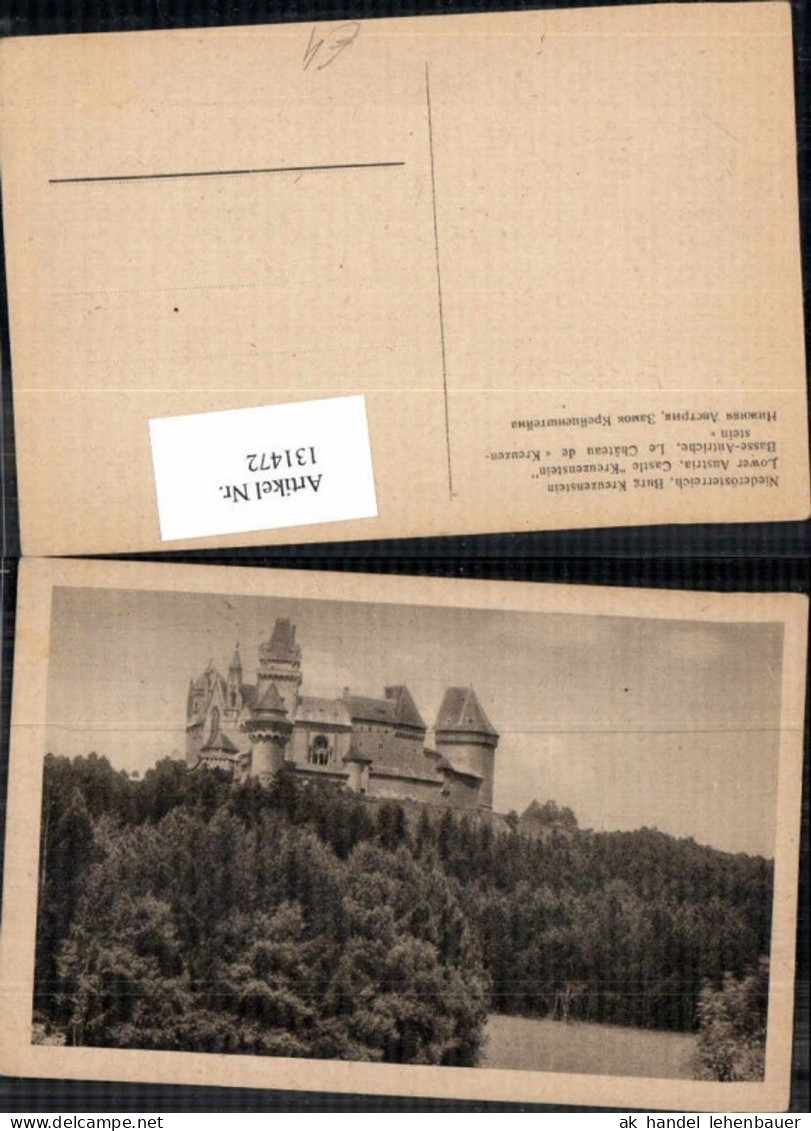 131472,Burg Kreuzenstein bei Korneuburg
