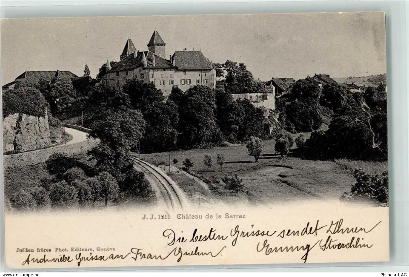 1315 La Sarraz 1910 - Schloss - 39372132