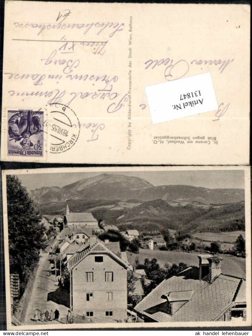 131847,St Corona am Wechsel Kirchberg am Wechsel