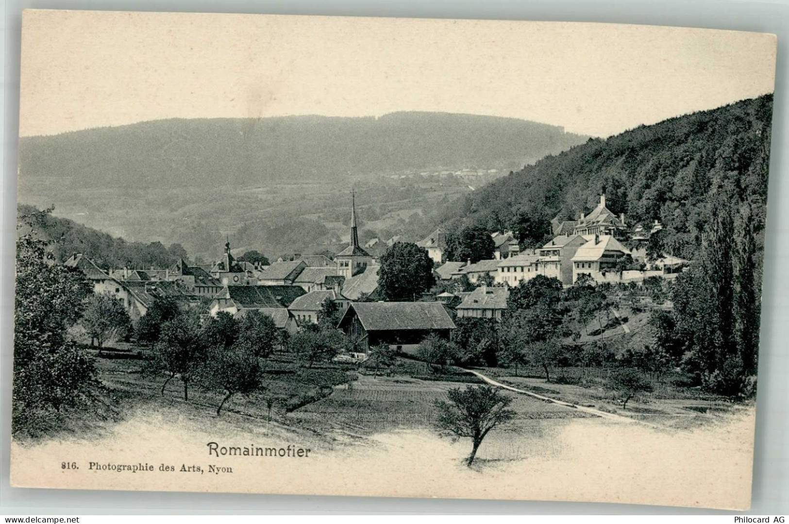 1323 Romainmôtier-Envy Foto AK - 38269757