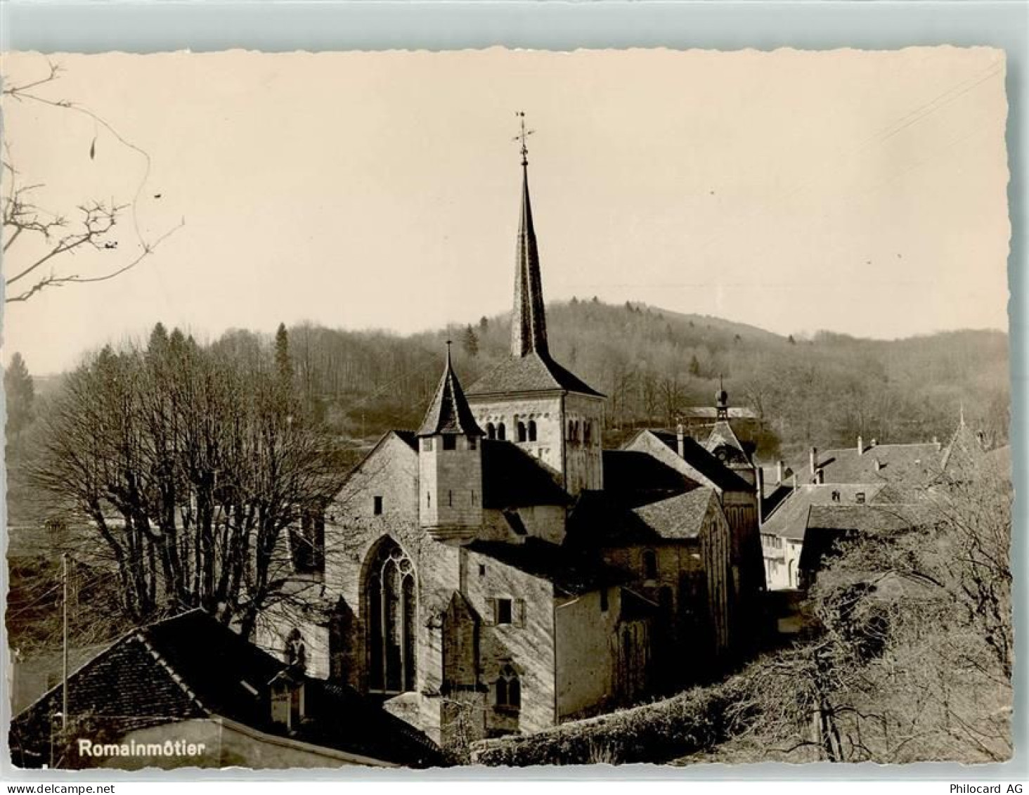 1323 Romainmôtier-Envy Foto AK Kirche Foto Allegrini - 39695510