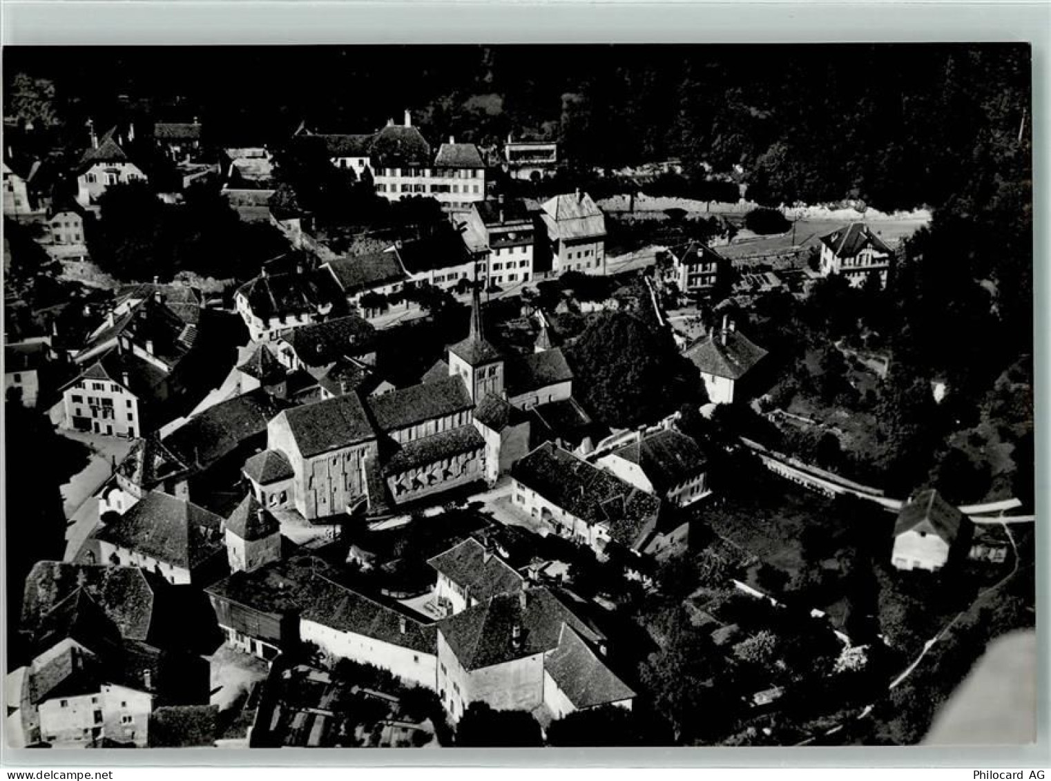 1323 Romainmôtier-Envy Gebrauchsspuren Fliegeraufnahme - 10583030