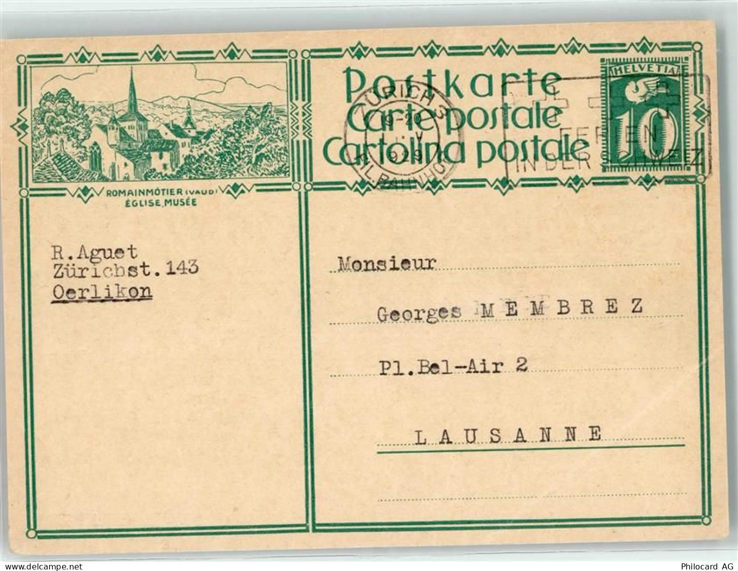 1323 Romainmôtier-Envy KEINE AK Kirche - 10600425