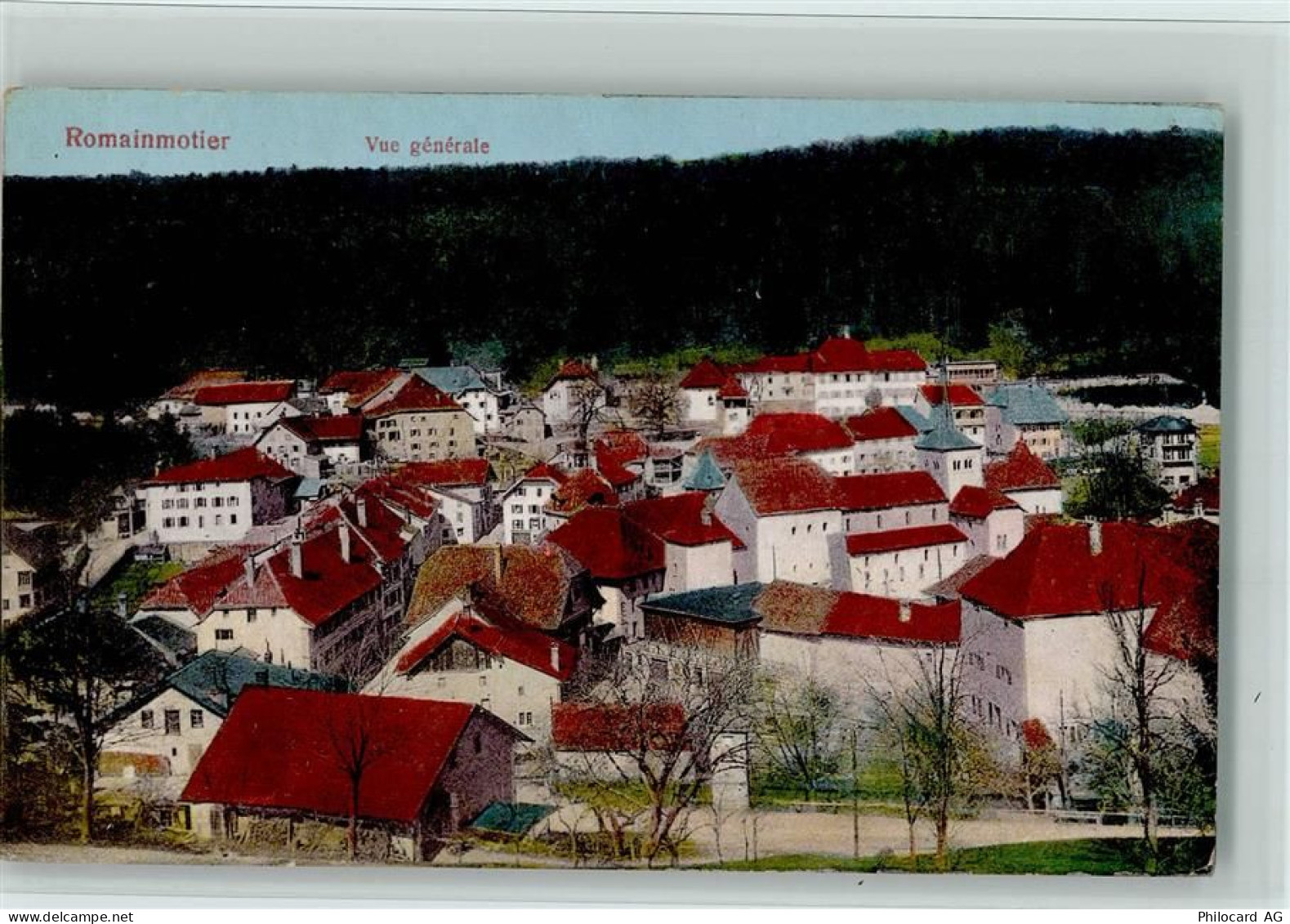 1323 Romainmôtier-Envy - Vue generale, Verlag Guggenheim 17664 -AK - 13086811