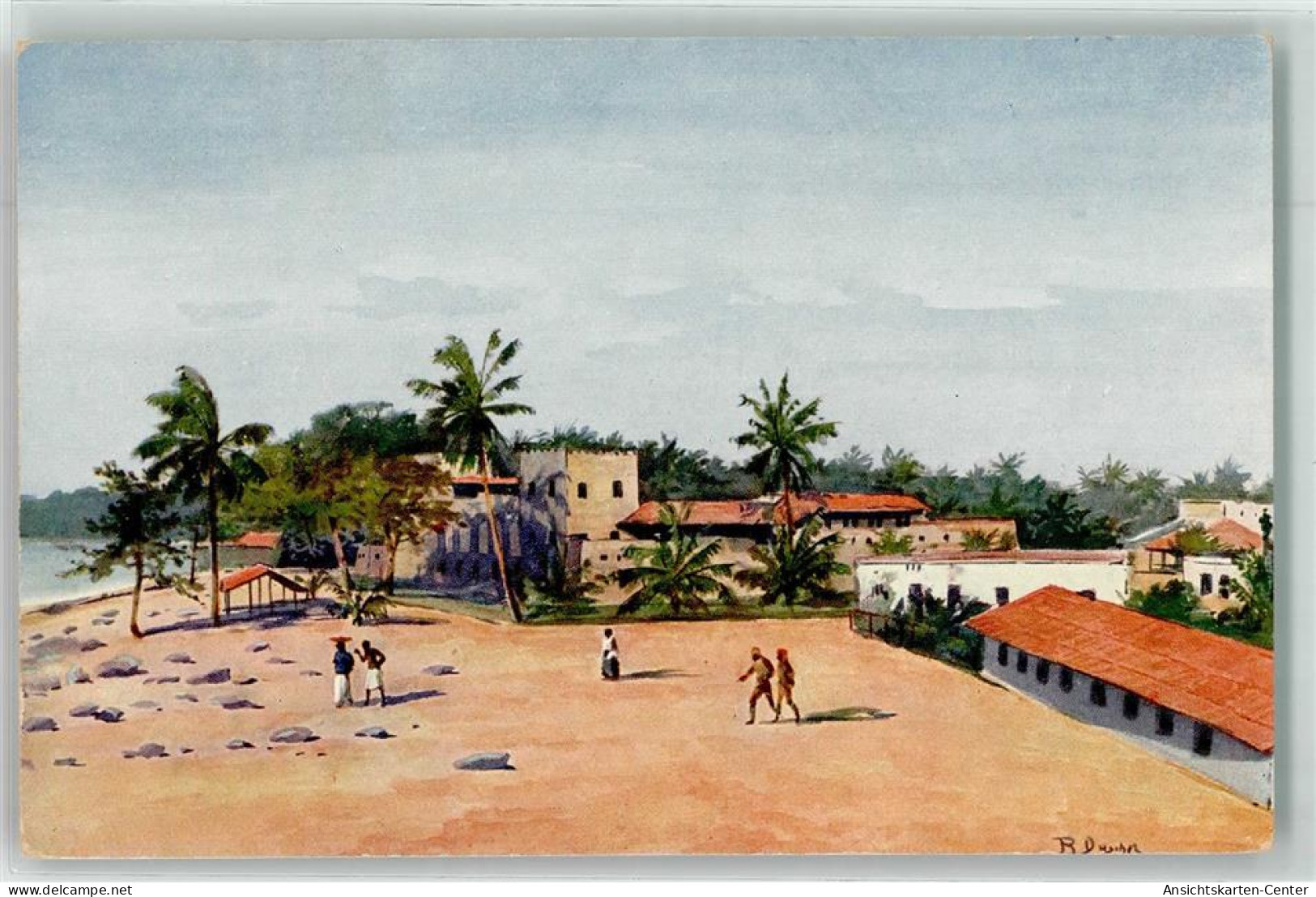 13255225 - sign. R. Duschel Kilwa Kisiwani Tansania