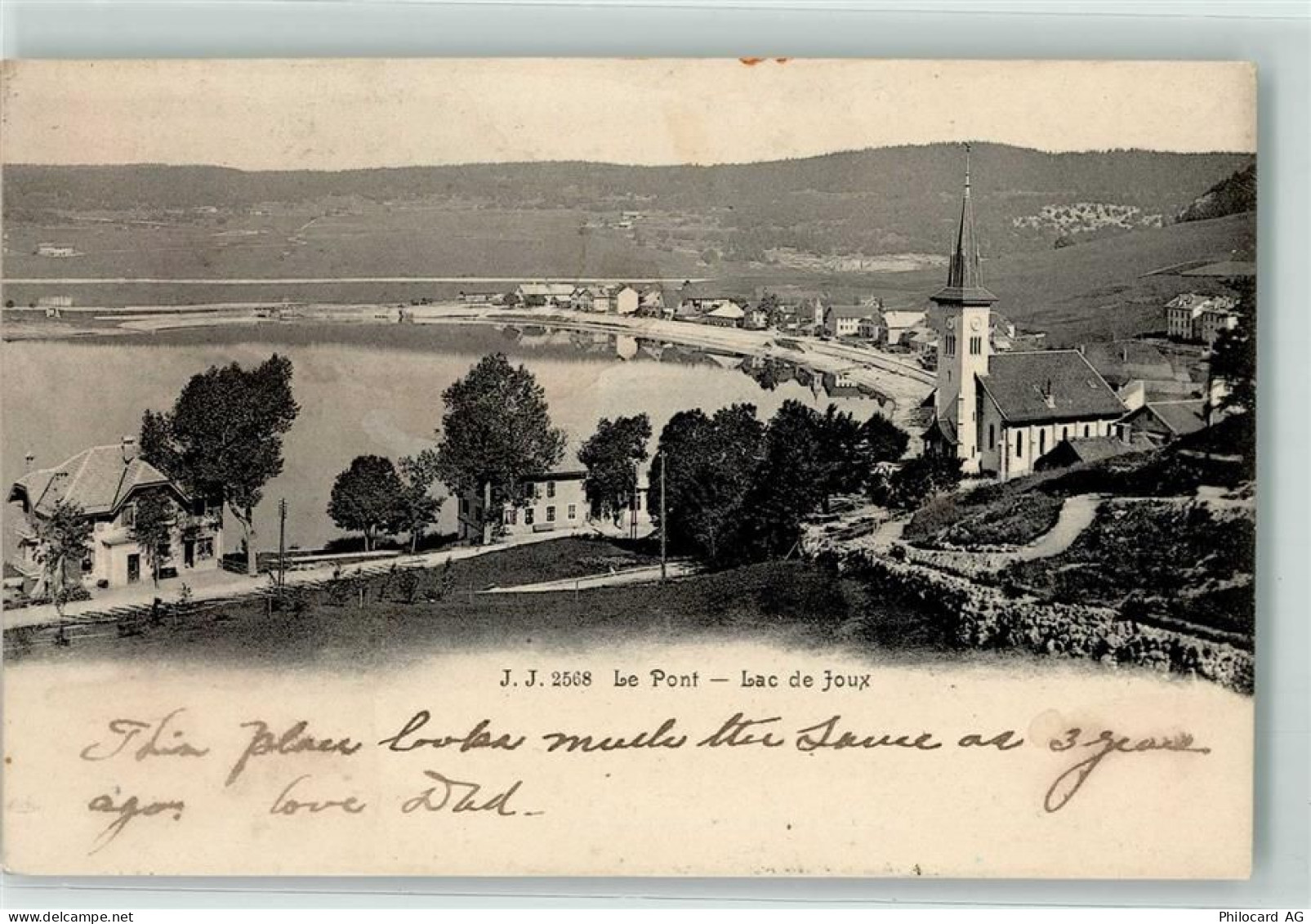 1342 Le Pont 1906 - Lac de Joux - 39404387